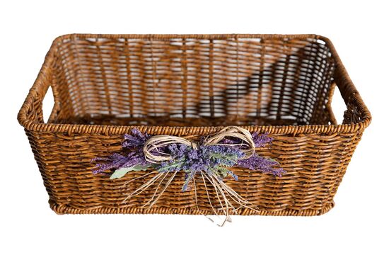 LAVENDER DİKD. SEPET (L) 26X36 CM (SPT-275)
