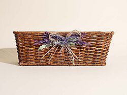 LAVENDER DİKD. SEPET (L) 26X36 CM (SPT-275) - SEPET