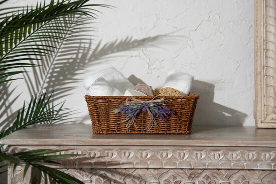 LAVENDER DİKD. SEPET (M) 23X33 CM (SPT-275)