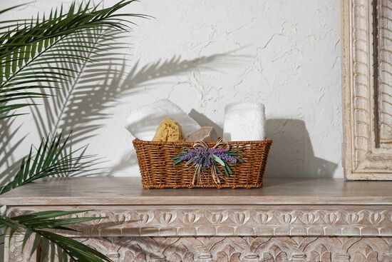 LAVENDER DİKD. SEPET (S) 21X30 CM (SPT-275)