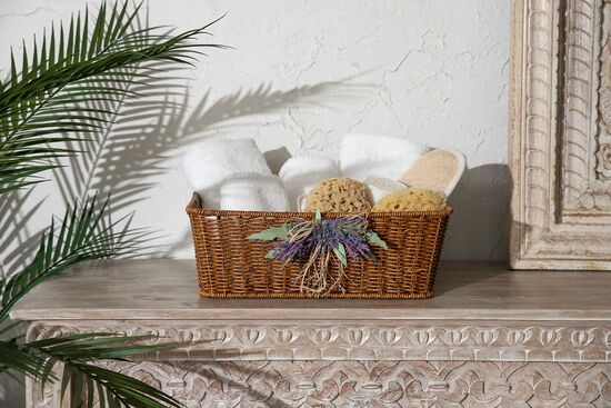 LAVENDER DİKD. SEPET (XL) 30X39 CM (SPT-275)