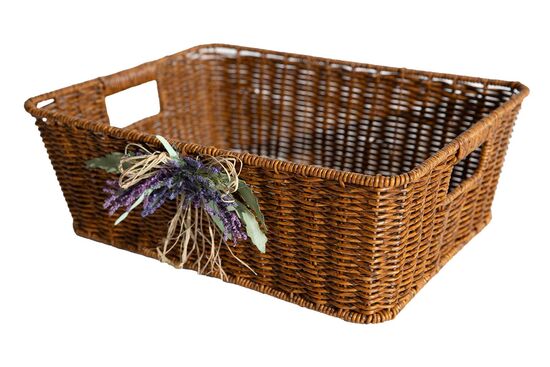 LAVENDER DİKD. SEPET (XL) 30X39 CM (SPT-275)