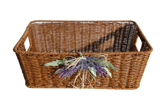 LAVENDER DİKD. SEPET (XL) 30X39 CM (SPT-275)