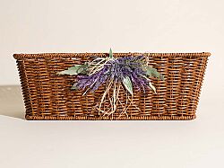 LAVENDER DİKD. SEPET (XL) 30X39 CM (SPT-275) - SEPET