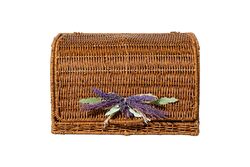 TEPSİ - LAVENDER EKMEK SEPETİ 21X35X22 CM (SPT-272)