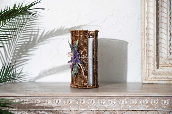 LAVENDER KAĞIT HAVLULUK 14X14X27 CM (SPT-361)