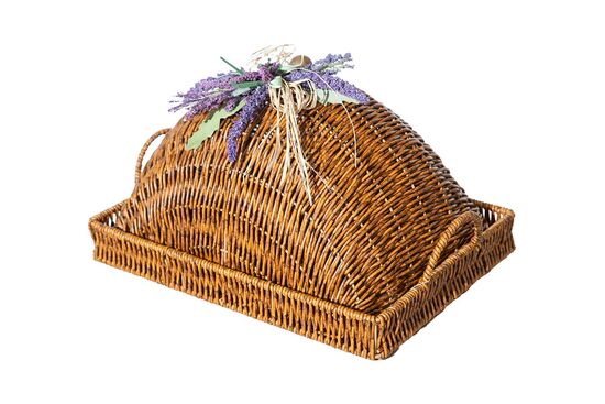 LAVENDER KAPAKLI DİKD. TEPSİ (M) 25X35 CM (SPT-279)