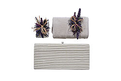 LAVİNA 2 PRÇ SABUNLU HAVLU SET TAŞ - 3