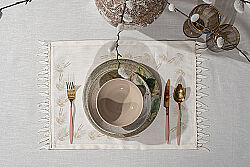 LEAFY 35X50 AMERİKAN ECRU - 4