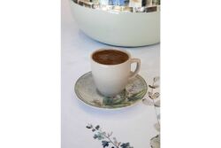 LEAFY 6'LI TÜRK KAHVESİ FİNCAN TAKIMI 110 CC (6 FİNCAN+6 TABAK) - 3
