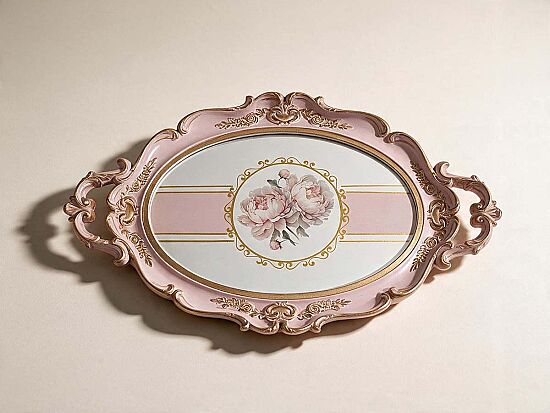 LEMİS-1 TEPSİ 29x48 cm PEMBE - 1