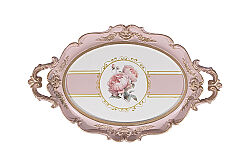 LEMİS-2 TEPSİ 29x48 cm PEMBE - KERVAN