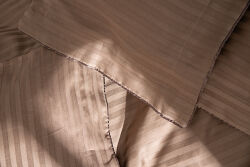LENA NEVRESİM TAKIMI 200X220 CK 6 PRC KAHVE - 5