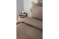 LENA NEVRESİM TAKIMI 200X220 CK 6 PRC KAHVE - 7