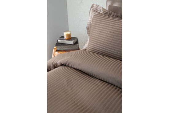 LENA NEVRESİM TAKIMI 200X220 CK 6 PRC KAHVE - 7