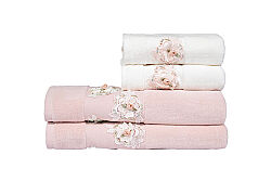 LENİNA 4 PRÇ KUTULU HAVLU SET - HSH-KRVN ORTAK