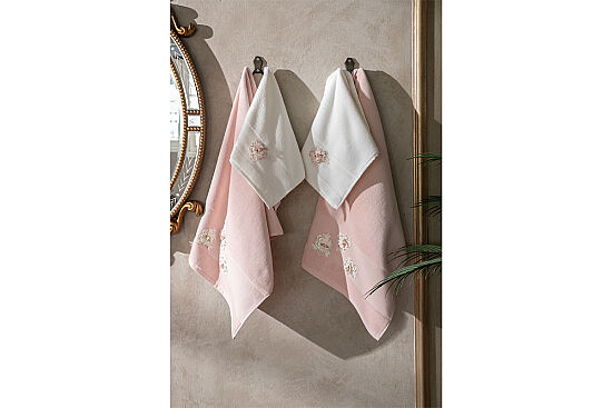 LENİNA 4 PRÇ KUTULU HAVLU SET - 5