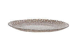 LEONA SERVİS TABAĞI 28 CM KAHVERENGİ (13919) - KERVAN