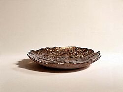 LEONA YEMEK TABAĞI 21 CM KAHVERENGİ (18535) - KERVAN
