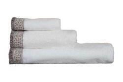 LEOPART 30X50 HAVLU ECRU - 3