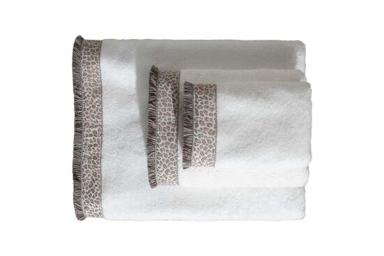 LEOPART 90X150 HAVLU ECRU - 3