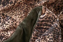 LEOSSA KOLTUK ŞALI 145X145 LEOPAR-HAKI - 2