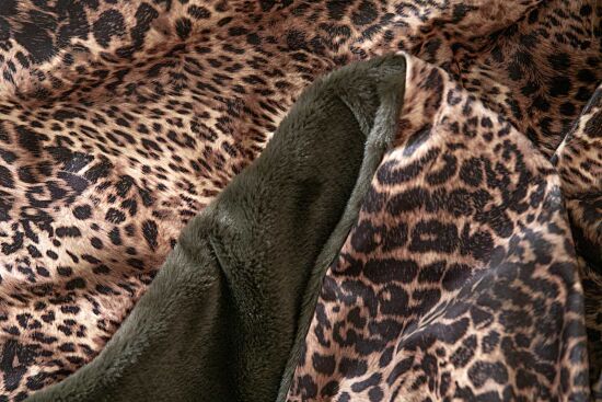 LEOSSA KOLTUK ŞALI 145X145 LEOPAR-HAKI - 2