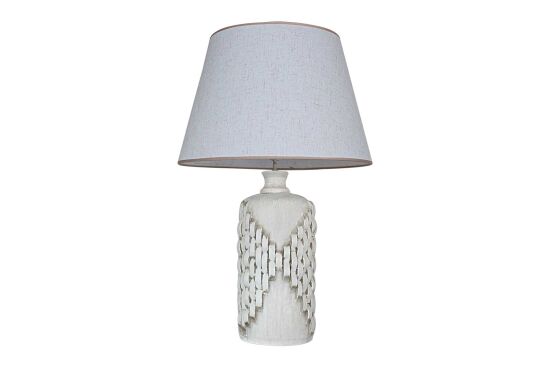 LESİ MASA LAMBASI KREM ESKİTME 45X70 CM - 1