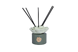 LESTİNA GÜL TAŞLI KOKU ŞİŞESİ 12x10,5 cm 150 CC YEŞİL - HSH-KRVN ORTAK