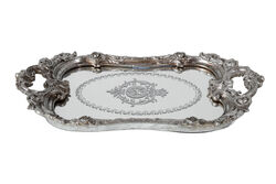 LF19037-16B AYNALI TEPSI 45x24.5x4.7cm - SWEET MEMORIES