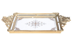 LF19112-16A AYNALI TEPSI 48.8x26x4.8cm