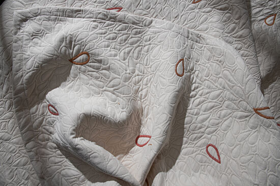 LİLYA PİKE-YATAK ÖRTÜSÜ 240x250 3 PRC KREM - 2