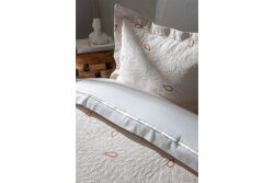 LİLYA PİKE-YATAK ÖRTÜSÜ 240x250 3 PRC KREM - 6