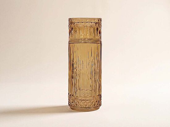 LINAS BAŞUCU SÜRAHİSİ 8X22,5 CM730 ML AMBER - 1