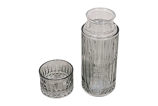 LINAS BAŞUCU SÜRAHİSİ 8X22,5 CM730 ML FÜME - 3