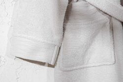 LUİ İKİLİ BORNOZ SET BEJ - 5