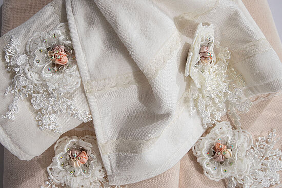 LİVA 4 PRÇ KUTULU HAVLU SET - 4