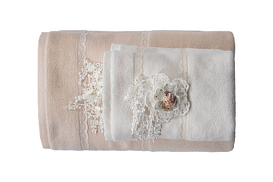 LİVA 4 PRÇ KUTULU HAVLU SET - 2