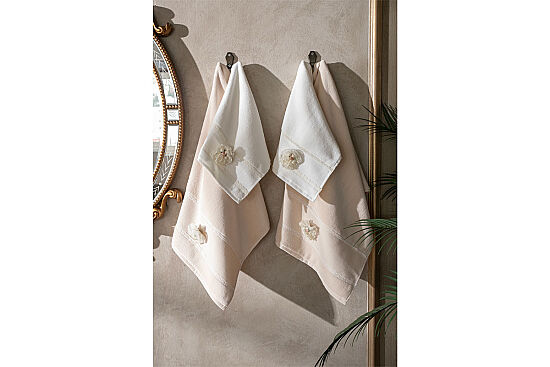 LİVA2 4 PRÇ KUTULU HAVLU SET - 7