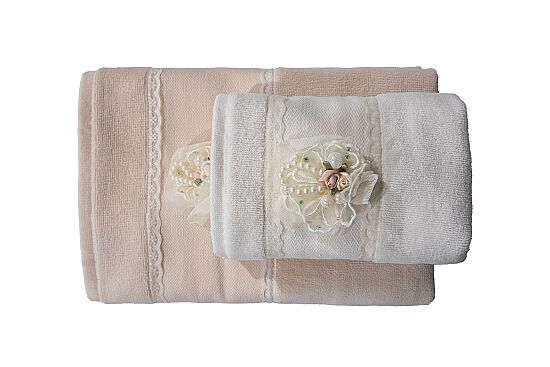 LİVA2 4 PRÇ KUTULU HAVLU SET - 3