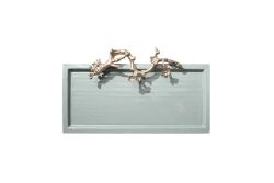 LOESS Comfort Sage Dekoratif Tepsi 60,5 cm L , 33 cm W , 5 cm H ( 25271 ) - 1