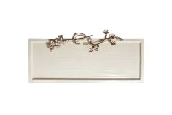 LOESS Silk Stone Dekoratif Tepsi 76 cm L , 34 cm W , 5,5 cm H ( 25272 ) - HSH-KRVN ORTAK