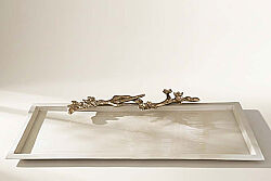 LOESS Silk Stone Dekoratif Tepsi 76 cm L , 34 cm W , 5,5 cm H ( 25272 ) - 2