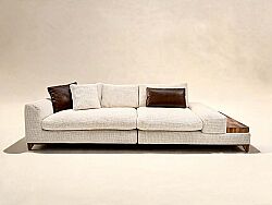 LORA DÖRTLÜ KOLTUK KREM 95x285x65cm (BOX 9857) - KOLTUK DÖRTLÜ