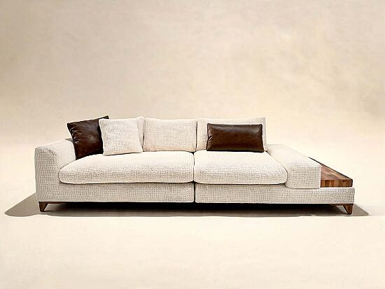 LORA DÖRTLÜ KOLTUK KREM 95x285x65cm (BOX 9857) - 1