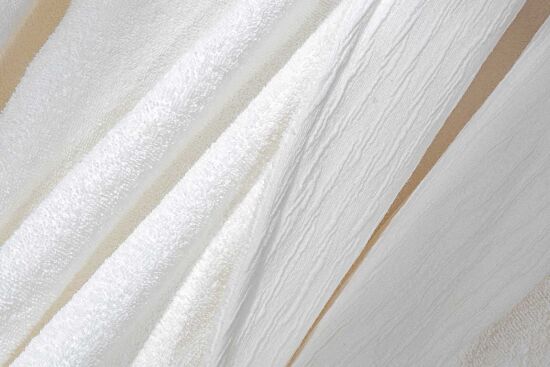 LUİ İKİLİ BORNOZ SET KREM - 6