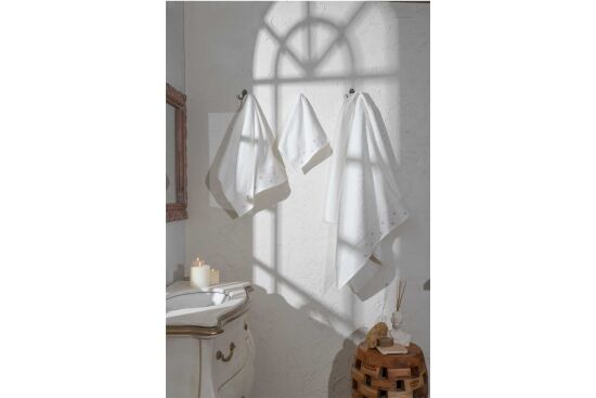 LUİZA 30X50 CM HAVLU KREM - 6