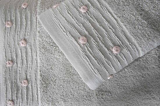 LUİZA 50X90 CM HAVLU SEDİR MİNT - 4