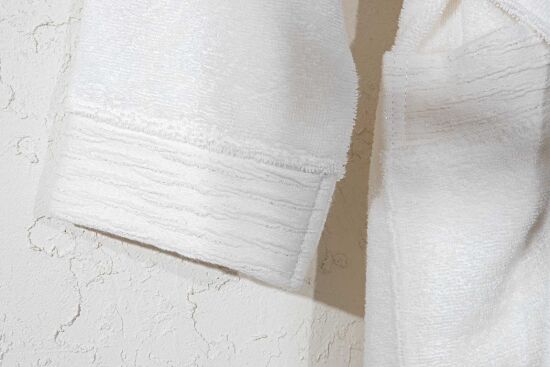 LUİZA İKİLİ BORNOZ SET KREM - 6