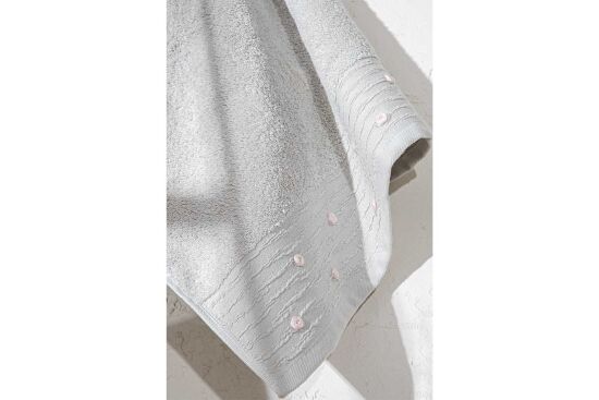 LUİZA İKİLİ BORNOZ SET SEDİR MİNT - 4